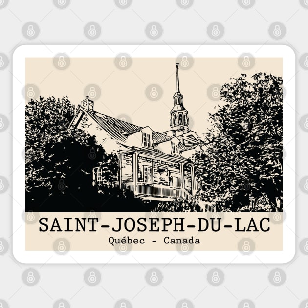 Saint-Joseph-du-Lac - Québec Magnet by Lakeric